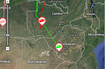 Kuckucksdame Juliane hat als Erste Zimbabwe erreicht! | © LBV