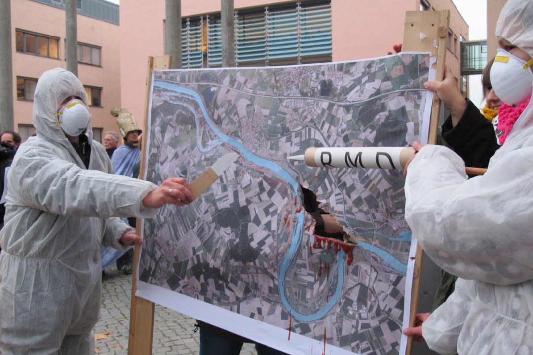 Planungen zur Menschenkette in Deggendorf werden erklärt | © Christian Stierstorfer