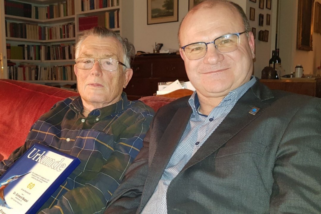 Einhard Bezzel und Norbert Schäffer | © LBV
