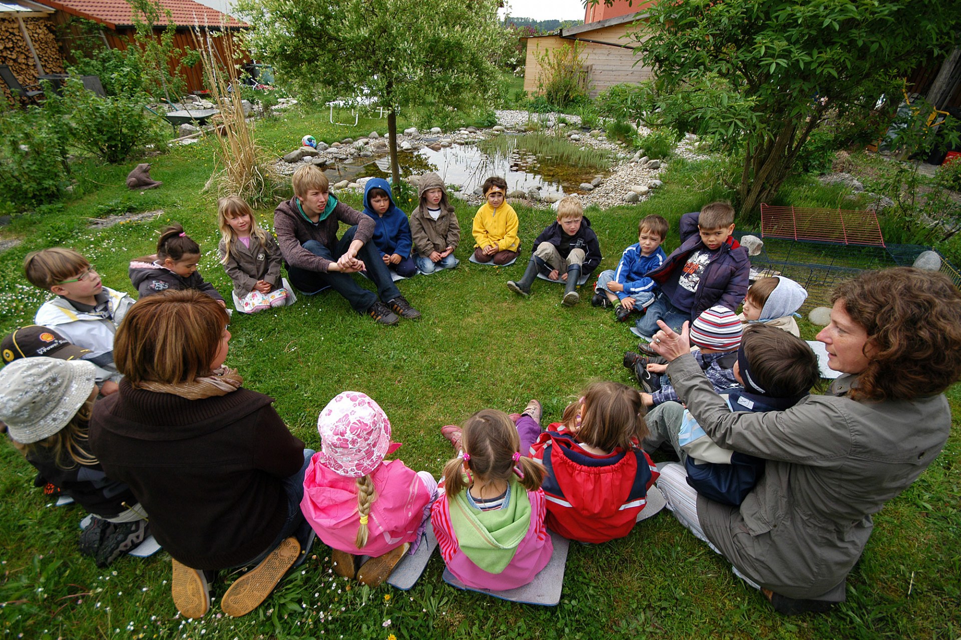 Kinder aus dem Arche-NOAH-Kindergarten | © Horst Munzig