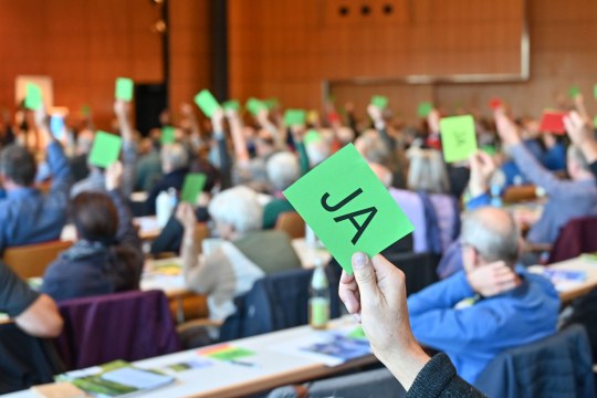 Abstimmung LBV-Delegiertenversammlung 2022 | © Tobias Tschapka