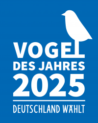 Logo zur Wahl zum Vogel des Jahres 2025