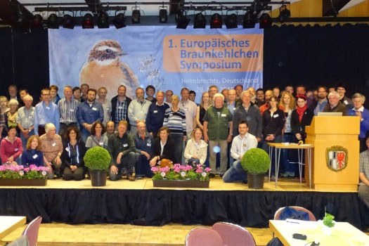 Teilnehmer des Braunkehlchen Symposiums | ©lbv