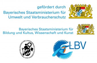 Logos der vier Kooperationspartner des Schulgartenwettbewerbs